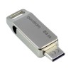 GOODRAM OTG FLASH DRIVE USB3.2 GEN1 64GB & TYPE-C SILVER