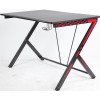 LAMTECH GAMING DESK BLACK-RED