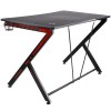 LAMTECH GAMING DESK BLACK-RED