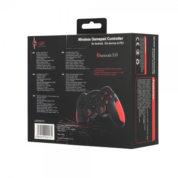 LAMTECH WIRELESS GAMEPAD CONTROLLER FOR ANDROID PS3 AND IOS DEVICES