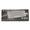 LAMTECH RGB MECHANICAL GAMING KEYBOARD BLUE SWITCH WHITE WITH TYPE-C PORT 'PLUTO'