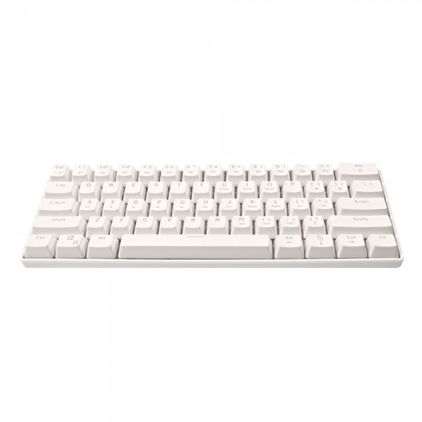 LAMTECH RGB MECHANICAL GAMING KEYBOARD BLUE SWITCH WHITE WITH TYPE-C PORT 'PLUTO'