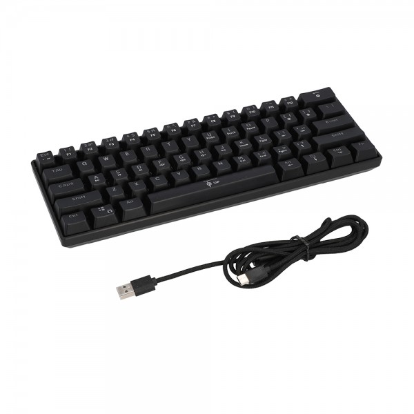 LAMTECH RGB MECHANICAL GAMING KEYBOARD BLUE SWITCH BLACK WITH TYPE-C PORT 'PLUTO'