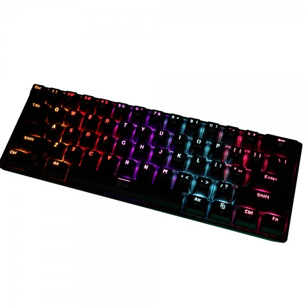 LAMTECH RGB MECHANICAL GAMING KEYBOARD BLUE SWITCH BLACK WITH TYPE-C PORT 'PLUTO'