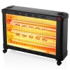 LGP MAXI ELECTRICAL QUARTZ HEATER 3-BARRED 2100W BLACK