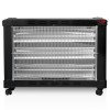 LGP MAXI ELECTRICAL QUARTZ HEATER 3-BARRED 2100W BLACK