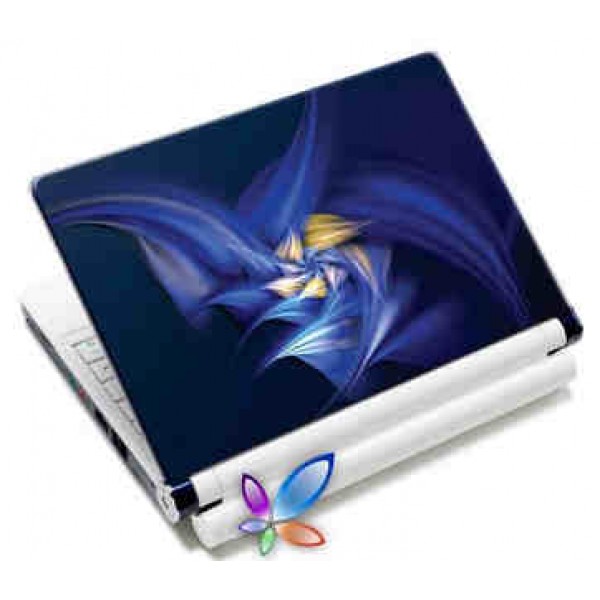 LAMTECH 9.2'-12.4' LAPTOP SKIN BLUE FLOWER