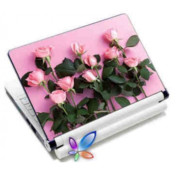 LAMTECH 9.2'-12.4' LAPTOP SKIN PINK ROSES