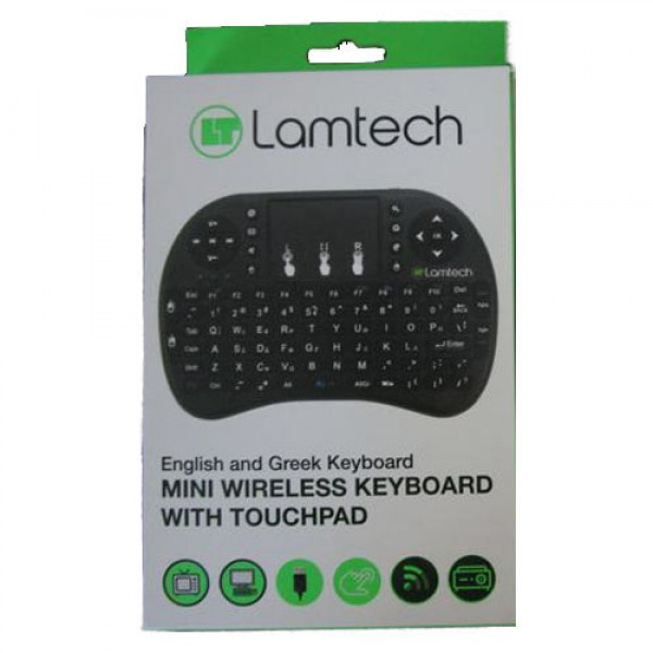 LAMTECH WIRELESS TOUCHPAD AIR MOUSE KEYBOARD