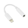 LAMTECH LIGHTNING ADAPTER CABLE AUDIO JACK 3,5MM WHITE