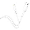 LAMTECH CHARGING & DATACABLE LIGHTNING 1m  WHITE