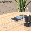 LAMTECH CHARGING & DATACABLE LIGHTNING 1m  WHITE