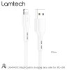 LAMTECH CHARGING & DATACABLE LIGHTNING 2m WHITE