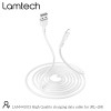 LAMTECH CHARGING & DATACABLE LIGHTNING 2m WHITE