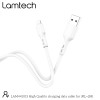 LAMTECH CHARGING & DATACABLE LIGHTNING 2m WHITE