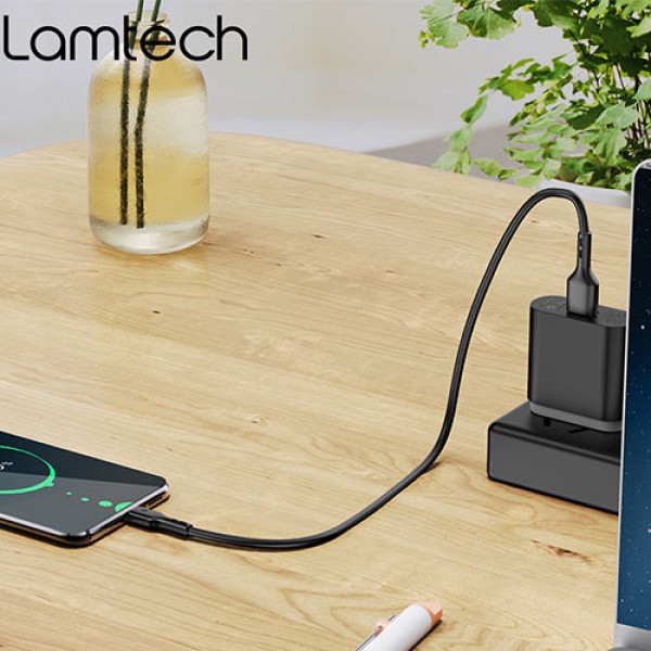 LAMTECH DATACABLE MICRO USB 1m BLACK