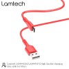 LAMTECH DATACABLE MICRO USB 1m RED