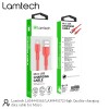 LAMTECH DATACABLE MICRO USB 1m RED