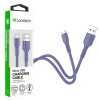 LAMTECH DATACABLE MICRO USB 1m BLUE