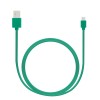 LAMTECH DATACABLE MICRO USB 1m GREEN