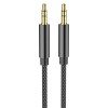 LAMTECH AUDIOCABLE BRAIDED 1m 3.5mm to 3.5mm BLACK