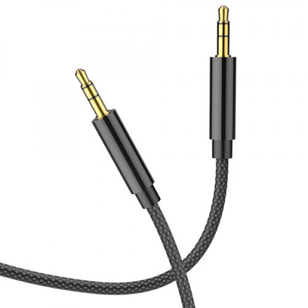 LAMTECH AUDIOCABLE BRAIDED 1m 3.5mm to 3.5mm BLACK