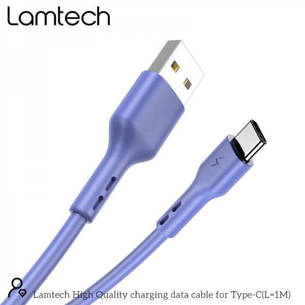 LAMTECH DATACABLE TYPE C 1m BLUE