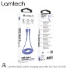 LAMTECH DATACABLE TYPE C 1m BLUE