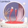 LAMTECH DATACABLE TYPE C 1m RED