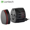 LAMTECH UNIVERSAL TRAVEL POWER ADAPTER BLACK