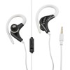 LAMTECH SPORT MOBILE EARPHONES WITH MIC WHITE