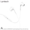 LAMTECH HANDSFREE STEREO 3,5mm JACK WITH MIC WHITE