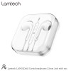 LAMTECH HANDSFREE STEREO 3,5mm JACK WITH MIC WHITE