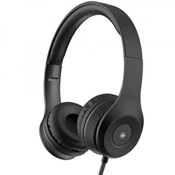 LAMTECH EXTRA BASS STEREO HEADPHONES WITH MIC BLACK