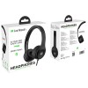 LAMTECH EXTRA BASS STEREO HEADPHONES WITH MIC BLACK