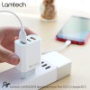 LAMTECH WALL QUICK CHARGER QC3.0 2x2.1A