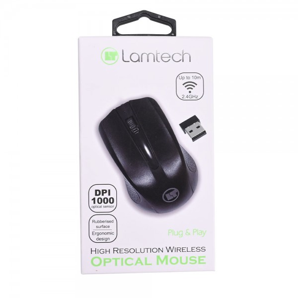 LAMTECH 2,4G WIRELESS MOUSE BLACK