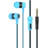 LAMTECH HANDSFREE WITH MIC 3,5MM JACK BLUE