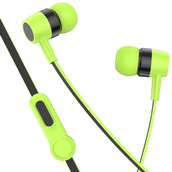 LAMTECH HANDSFREE WITH MIC 3,5MM JACK GREEN