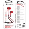 LAMTECH HANDSFREE WITH MIC 3,5MM JACK RED