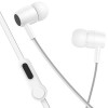 LAMTECH HANDSFREE WITH MIC 3,5MM JACK WHITE