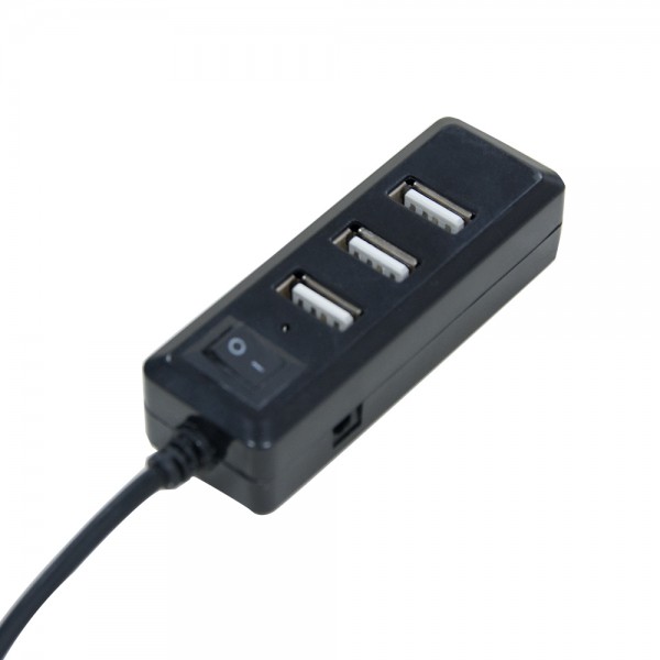 LAMTECH 4-PORT USB HUB BLACK