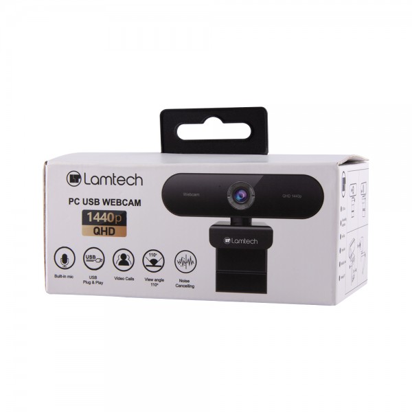 LAMTECH QHD PC USB WEBCAM 1440P