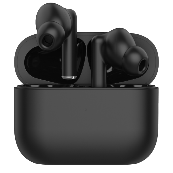 LAMTECH BLUETOOTH 5.0 TWS EARPHONES WITH CHARGING DOCK BLACK