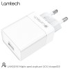 LAMTECH QUICK CHARGER USB3.0 18W WHITE