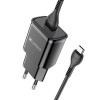 LAMTECH QUICK CHARGER USB3.0 18W WITH MICRO USB CABLE 1M BLACK