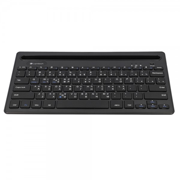 LAMTECH BT 5.0 KEYBOARD WITH IPAD AND MOBILE STAND BLACK