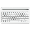 LAMTECH BT 5.0 KEYBOARD WITH IPAD AND MOBILE STAND WHITE