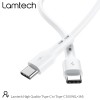 LAMTECH CABLE TYPE C TO TYPE C  100W FAST CHARGE 1M