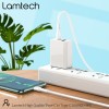 LAMTECH CABLE TYPE C TO TYPE C  100W FAST CHARGE 1M